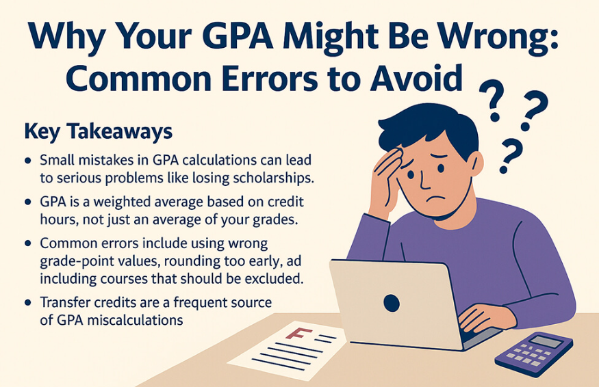 Common GPA Calculation Mistakes